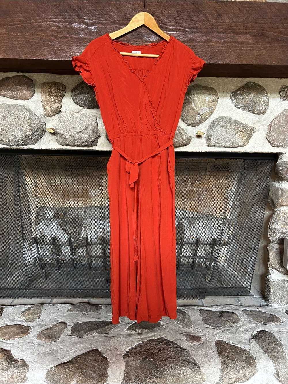 LOFT cropped jumpsuit